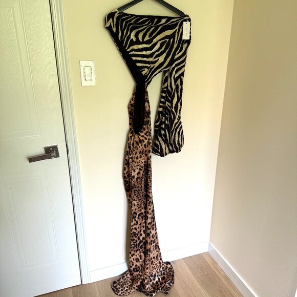 animal print maxi dress - YAURA - Picture 2 of 9